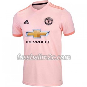 Fußballtrikots Manchester United Auswärts Trikotsatz 2018-2019